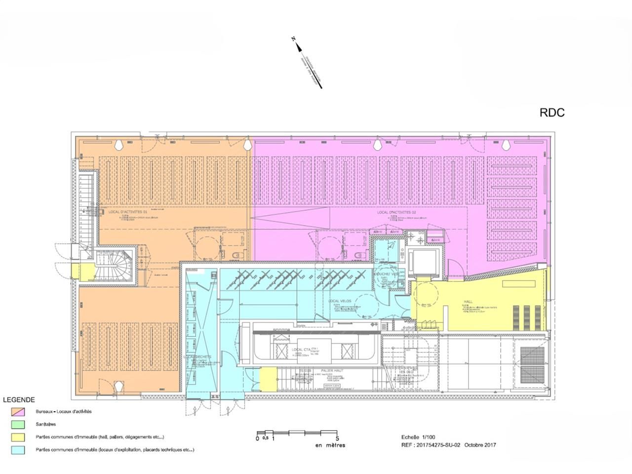 Location bureaux 548 m² divisibles à partir de 150 m²