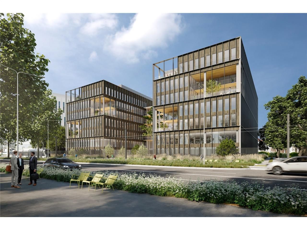 Dans le quartier de Gerland qui sera fraichement 