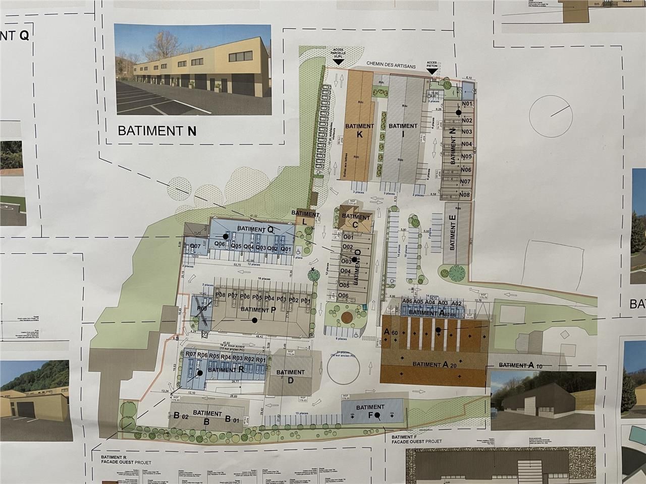 Location entrepots 3129 m² divisibles à partir de 115 m²