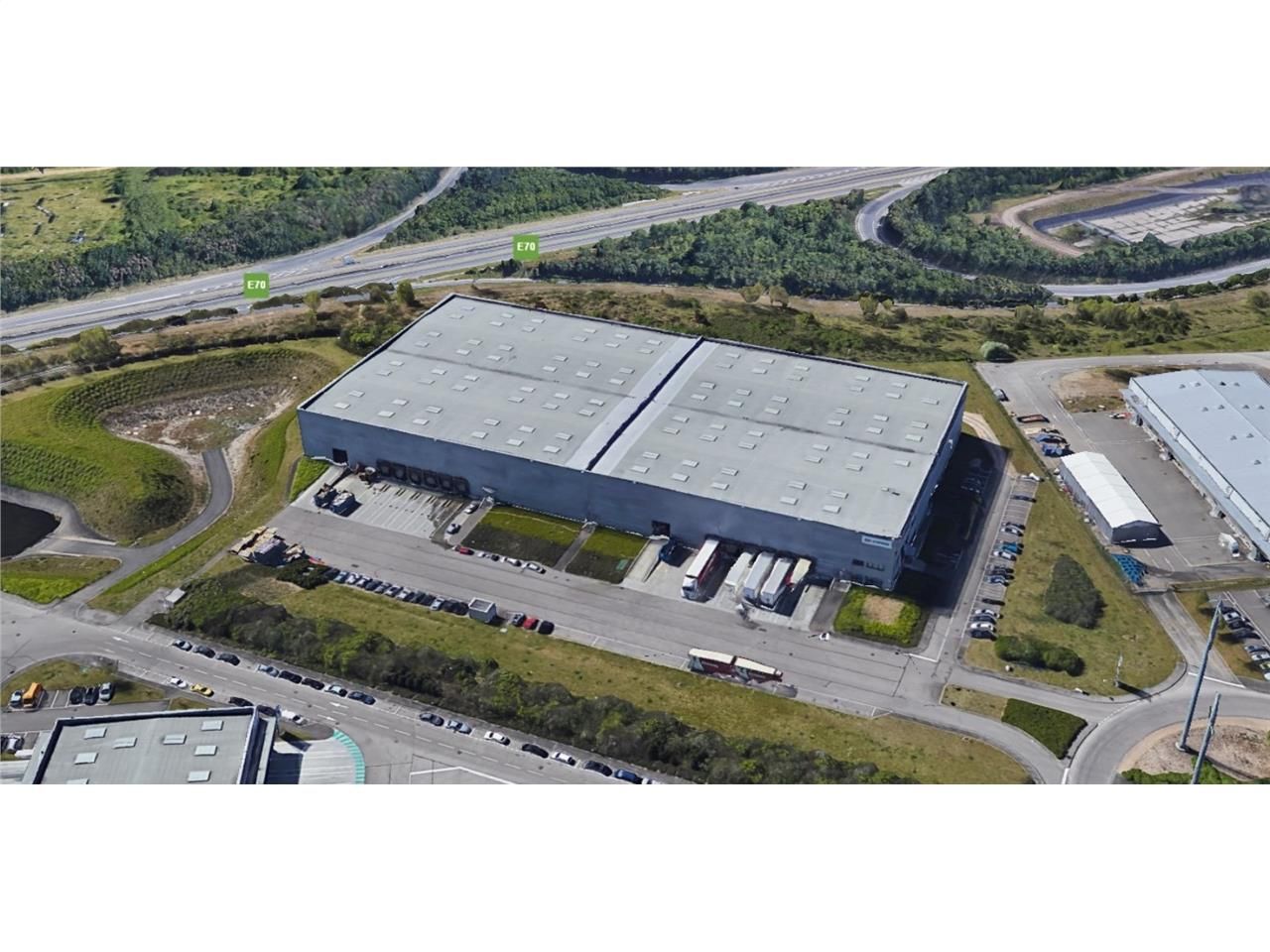 Au Sud est de Lyon, au coeur du secteur logistiqu