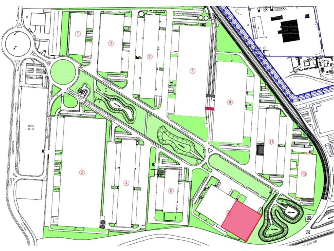 Location entrepots 10584 m² divisibles à partir de 5193 m²