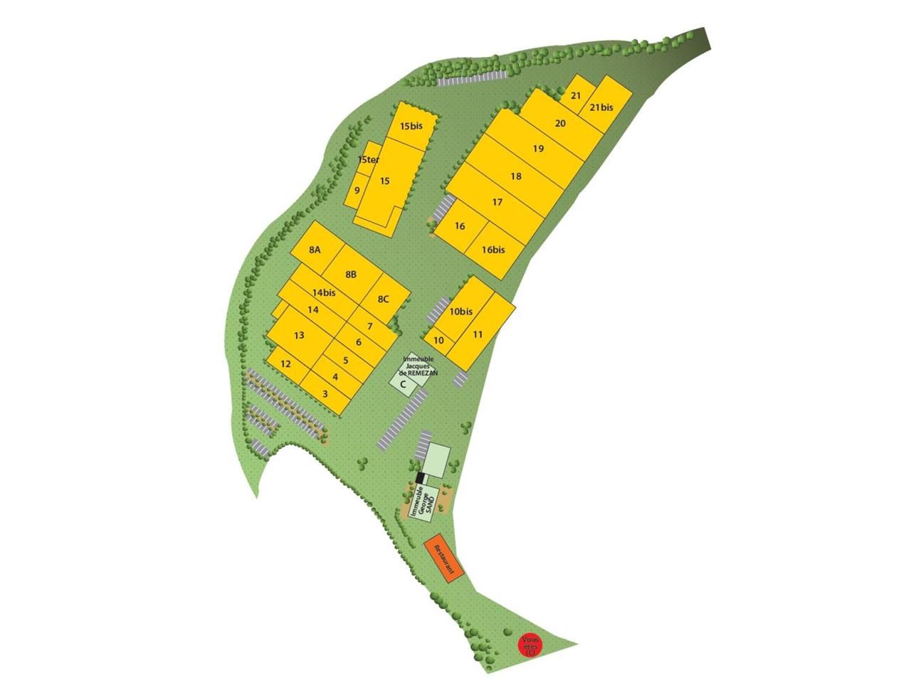 Location bureaux 396 m² divisibles à partir de 95 m²