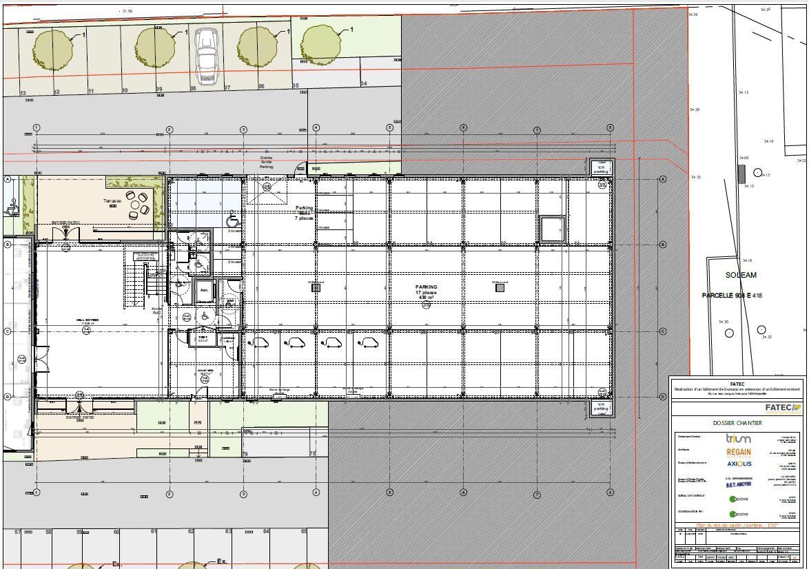 Location bureaux 734 m² divisibles à partir de 201 m²