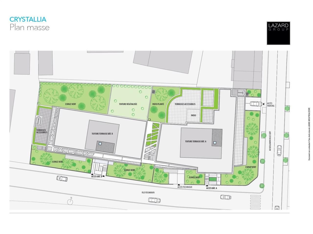 Vente bureaux 8653 m² divisibles à partir de 181 m²