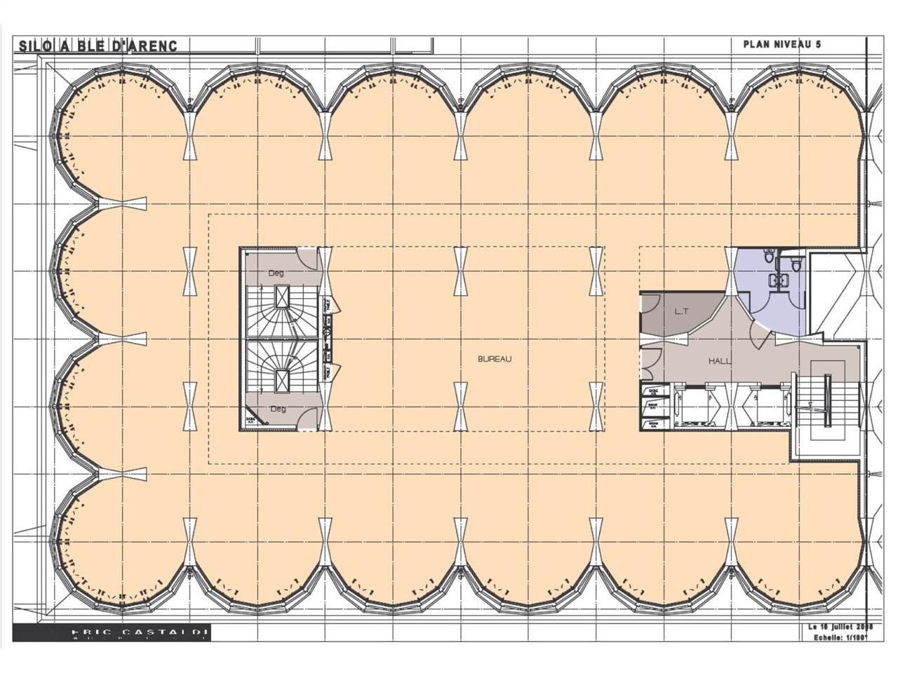 Location bureaux 1532 m² divisibles à partir de 766 m²