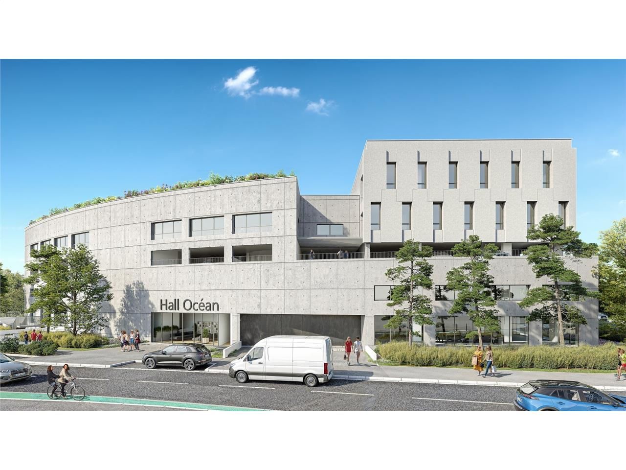 IMMEUBLE NEUF DE BUREAUX - A VENDRE - JACQUES REA