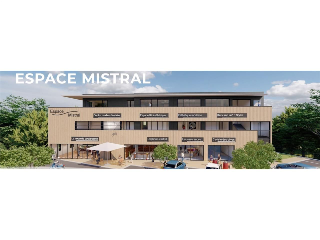 PROGRAMME NEUF DE BUREAUX  - ESPACE MISTRAL - 130