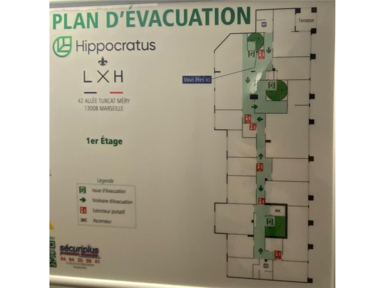Location bureaux 423 m² non divisibles