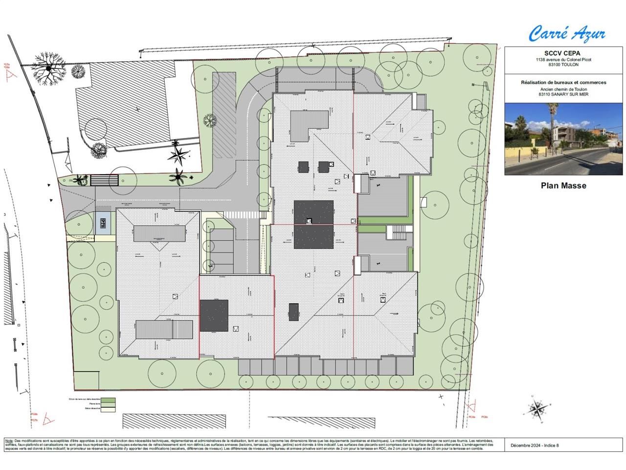 Location bureaux 611 m² divisibles à partir de 44 m²