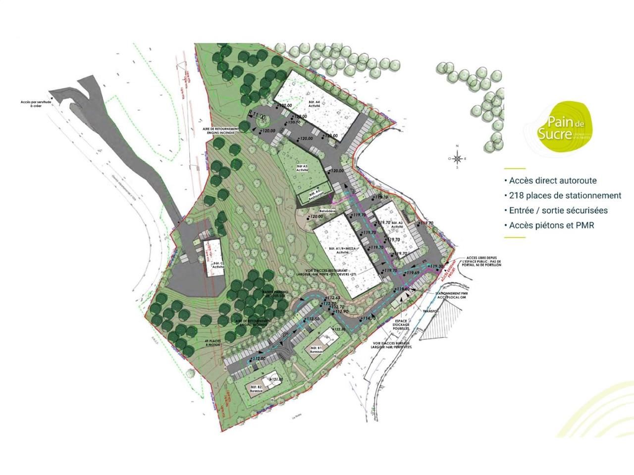 Vente entrepots 3712 m² divisibles à partir de 923 m²