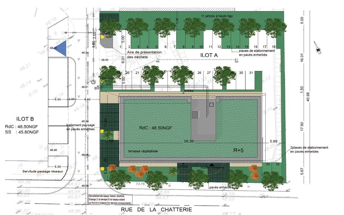 Location bureaux 598 m² divisibles à partir de 255 m²