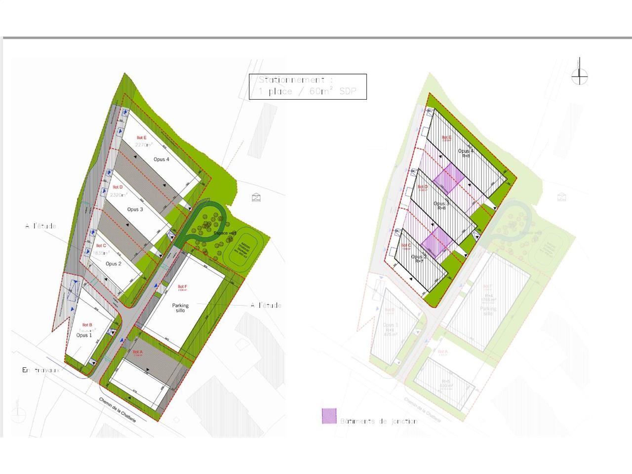 Vente bureaux 4411 m² divisibles à partir de 188 m²