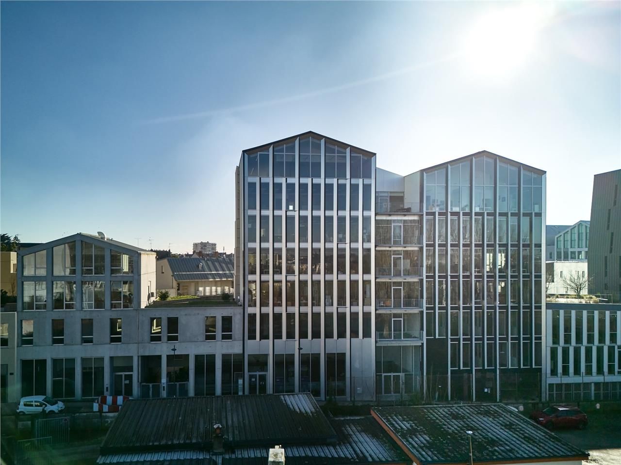 Angers, cours Saint-Laud, à proximité immédiate d