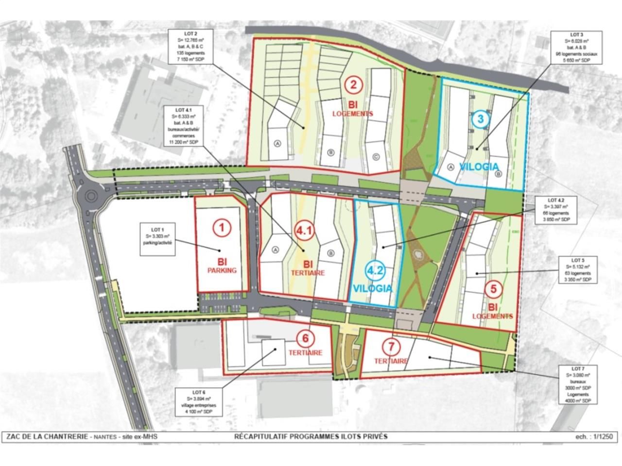 Location entrepots 4030 m² divisibles à partir de 640 m²