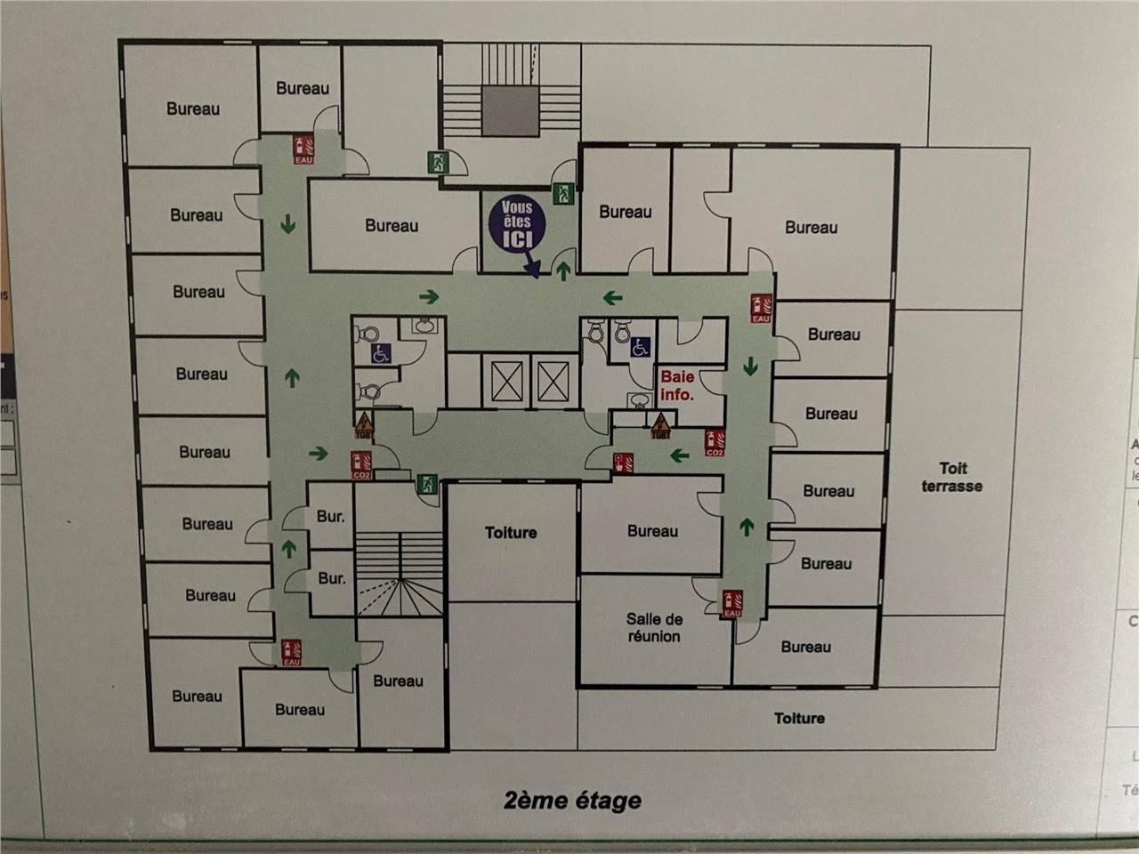 Location bureaux 516 m² non divisibles