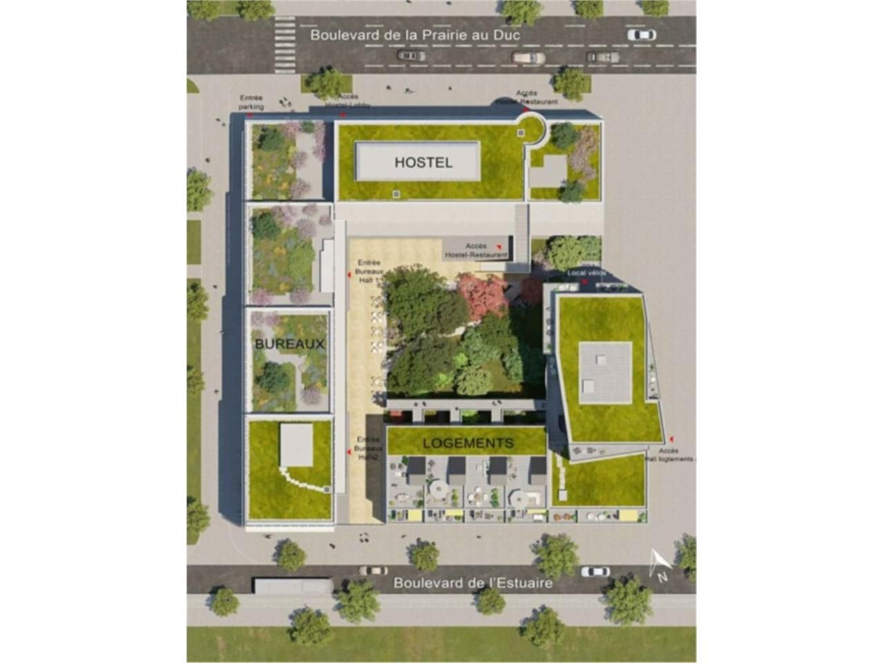 Location bureaux 890 m² divisibles à partir de 242 m²