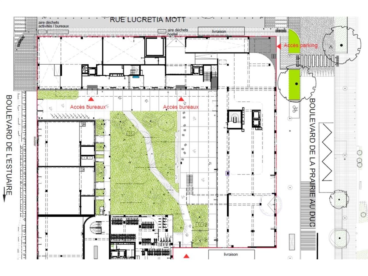 Vente bureaux 890 m² divisibles à partir de 242 m²