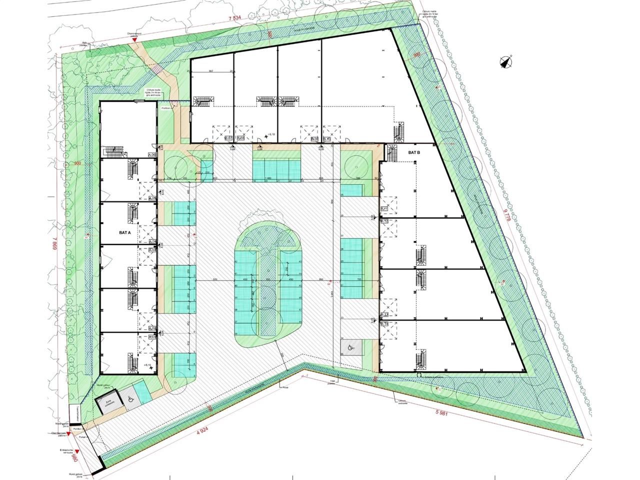 Vente entrepots 3348 m² divisibles à partir de 124 m²