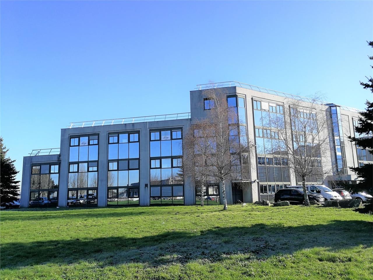 Au sein du parc tertiaire de l'Aéroport Nantes At