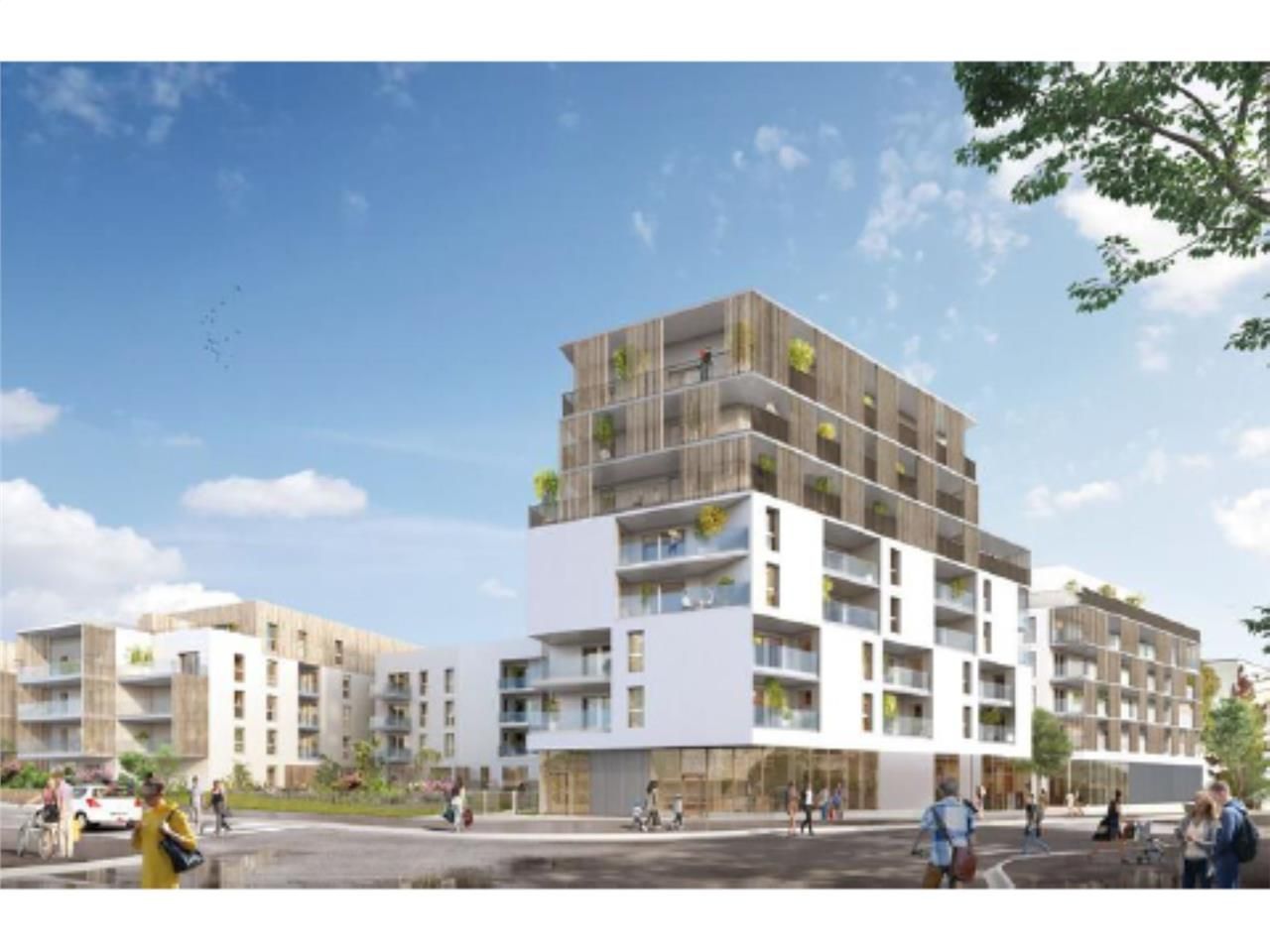 Au sein d'un quartier dynamique et animé : le qua