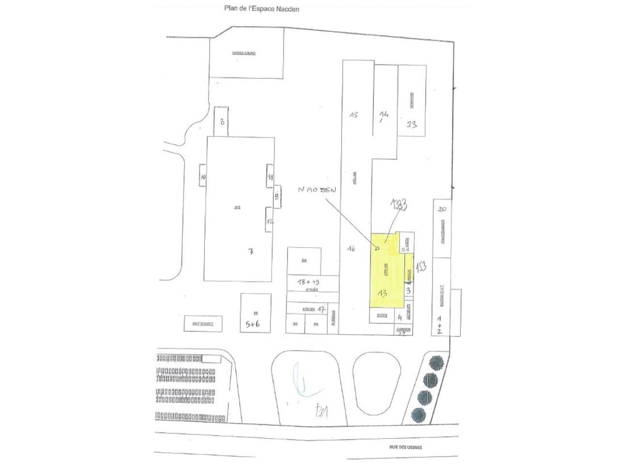 Location entrepots 1486 m² divisibles à partir de 153 m²