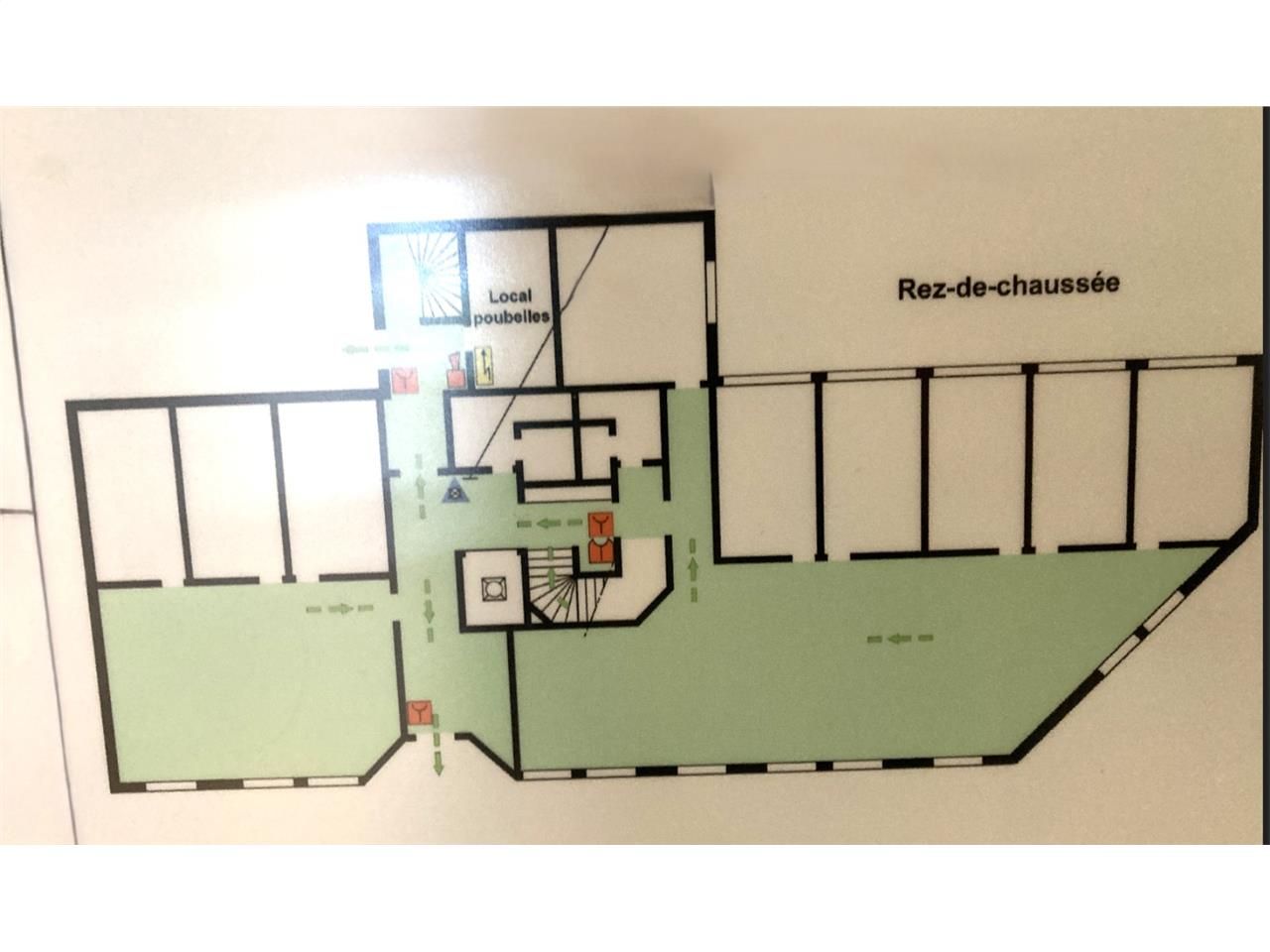 Location bureaux 129 m² non divisibles