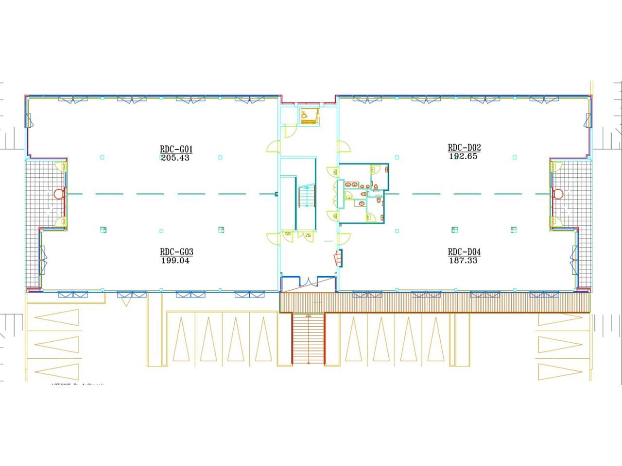 Location bureaux 2352 m² divisibles à partir de 157 m²