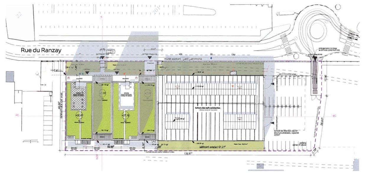 Location bureaux 4078 m² divisibles à partir de 299 m²