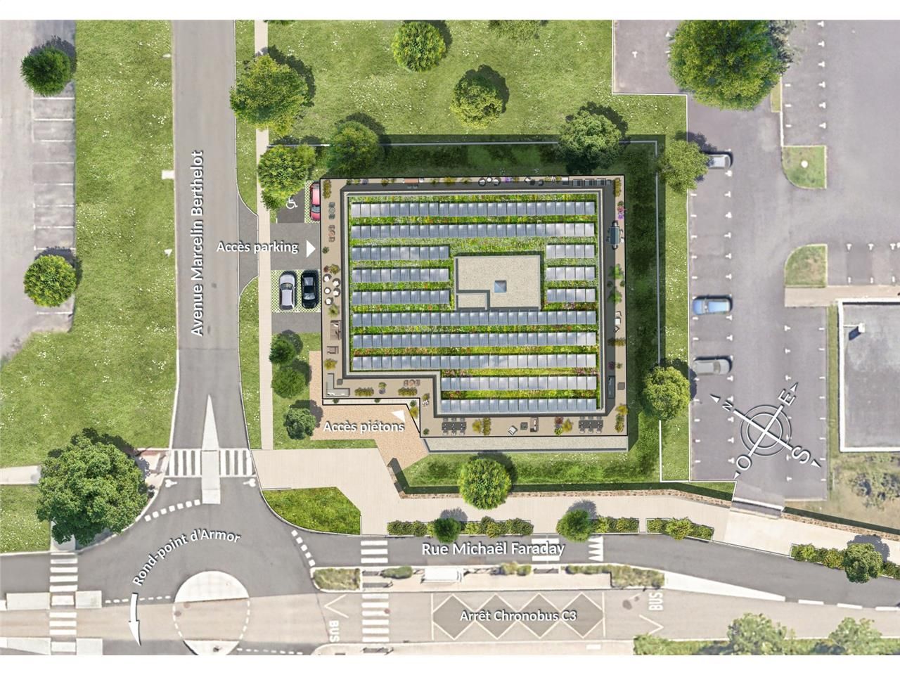 Vente bureaux 3691 m² divisibles à partir de 150 m²