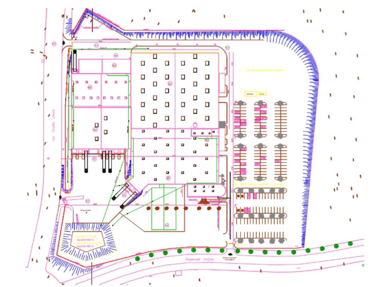Location entrepots 11800 m² non divisibles