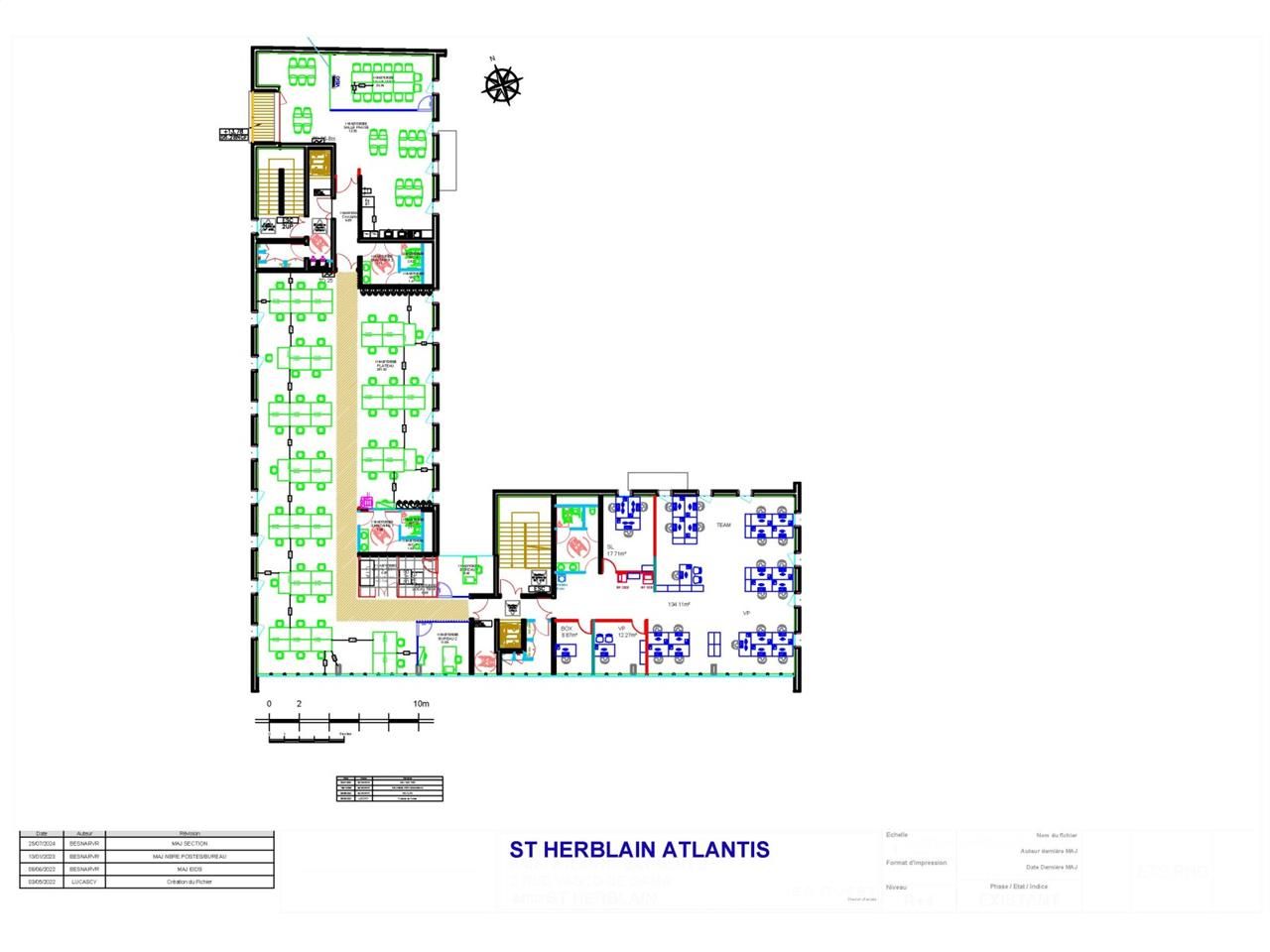 Location bureaux 1218 m² divisibles à partir de 279 m²