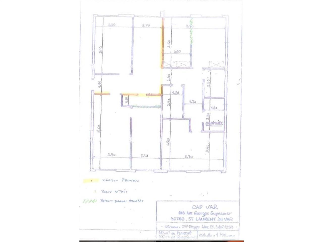 Location bureaux 154 m² divisibles à partir de 20 m²