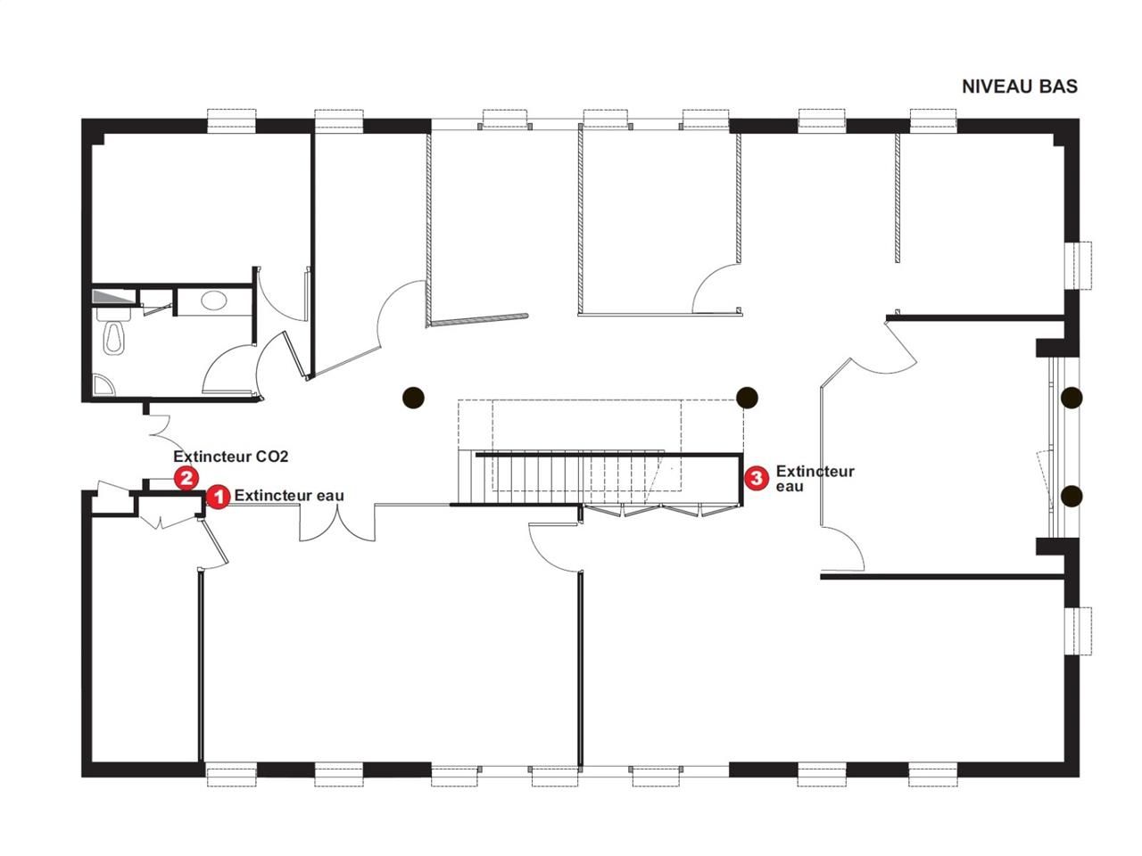 Vente bureaux 383 m² non divisibles