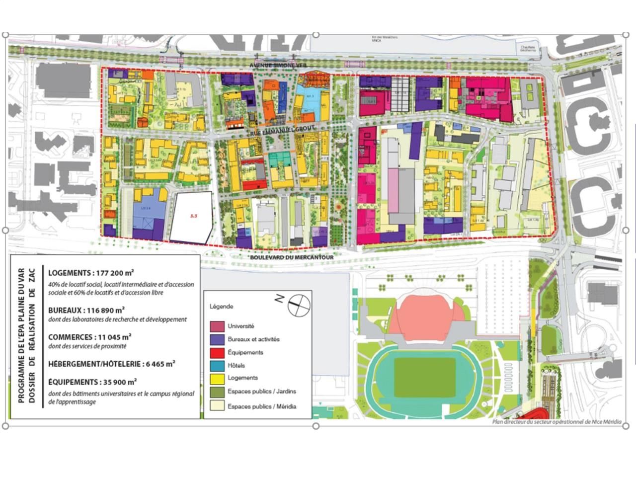 Vente bureaux 5199 m² divisibles à partir de 249 m²