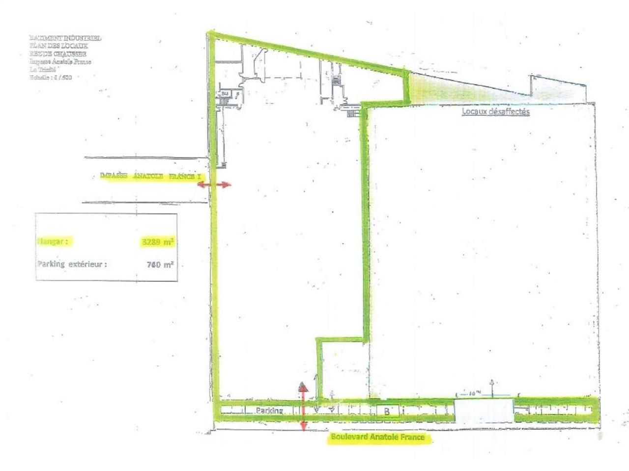 Location entrepots 3289 m² divisibles à partir de 1593 m²