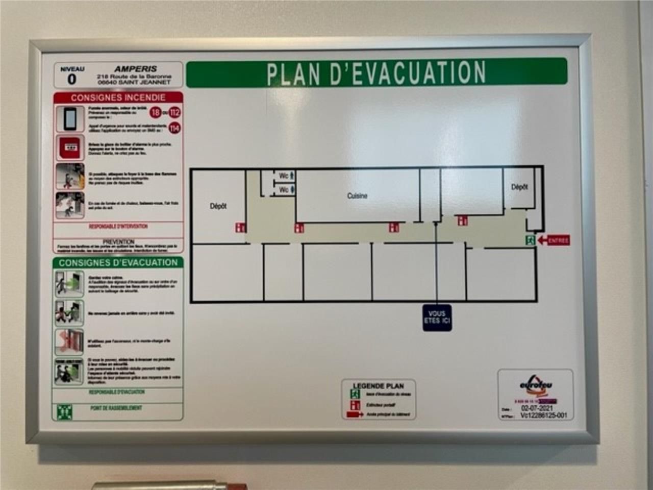 Location entrepots 250 m² non divisibles