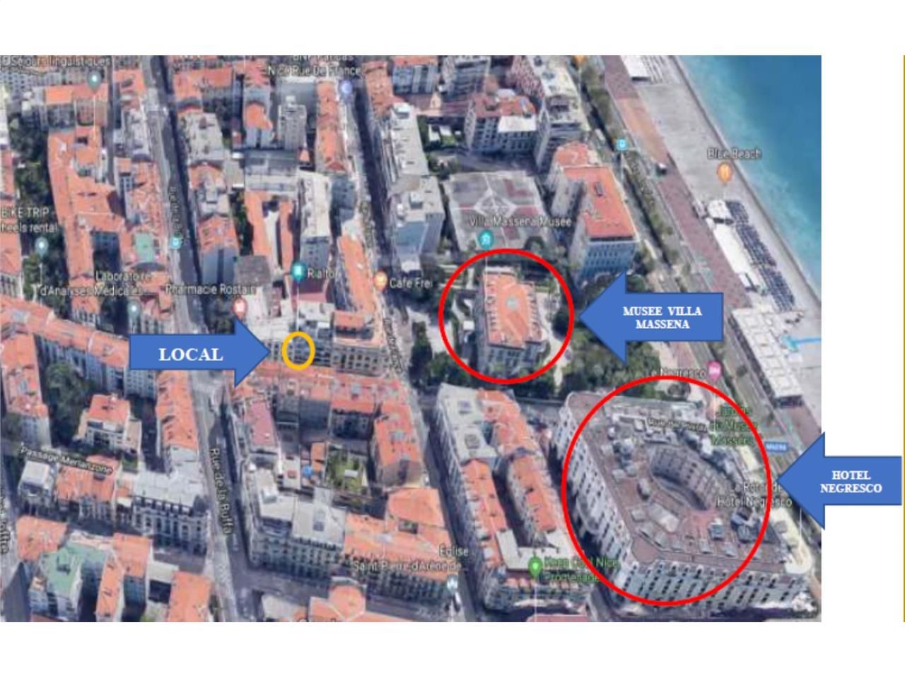 Location entrepots 856 m² non divisibles