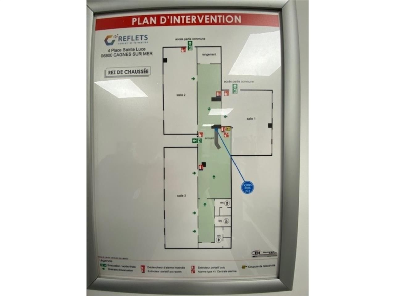 Location bureaux 173 m² non divisibles