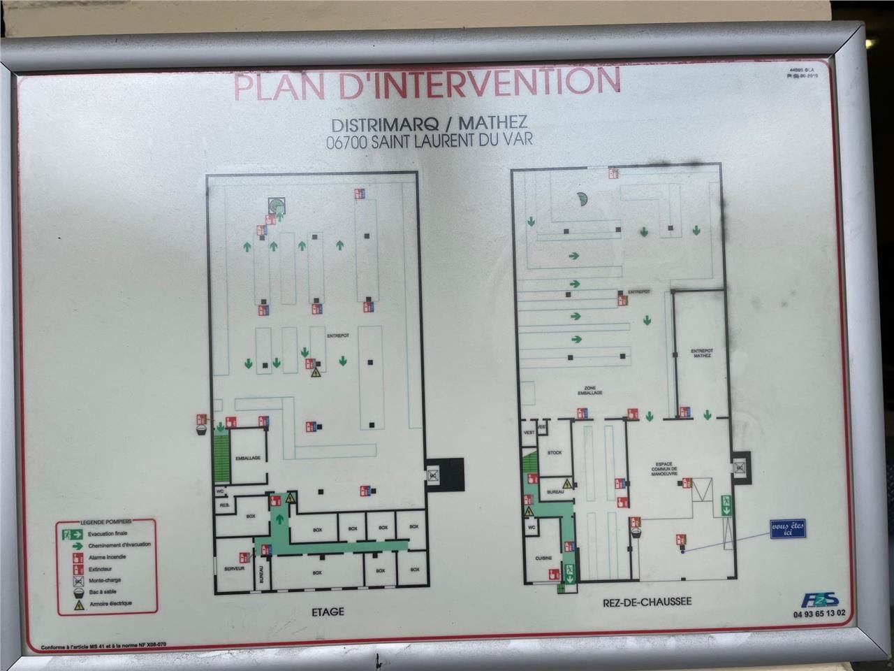 Location entrepots 1387 m² non divisibles