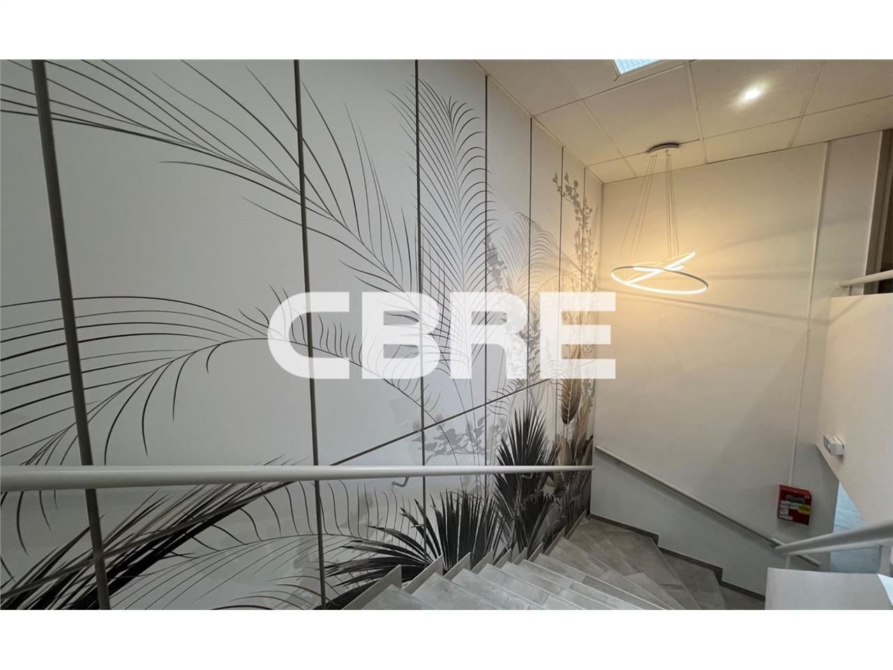 CBRE propose à la location un plateau de bureaux 