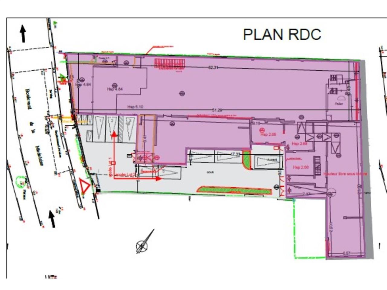Vente entrepots 1474 m² non divisibles