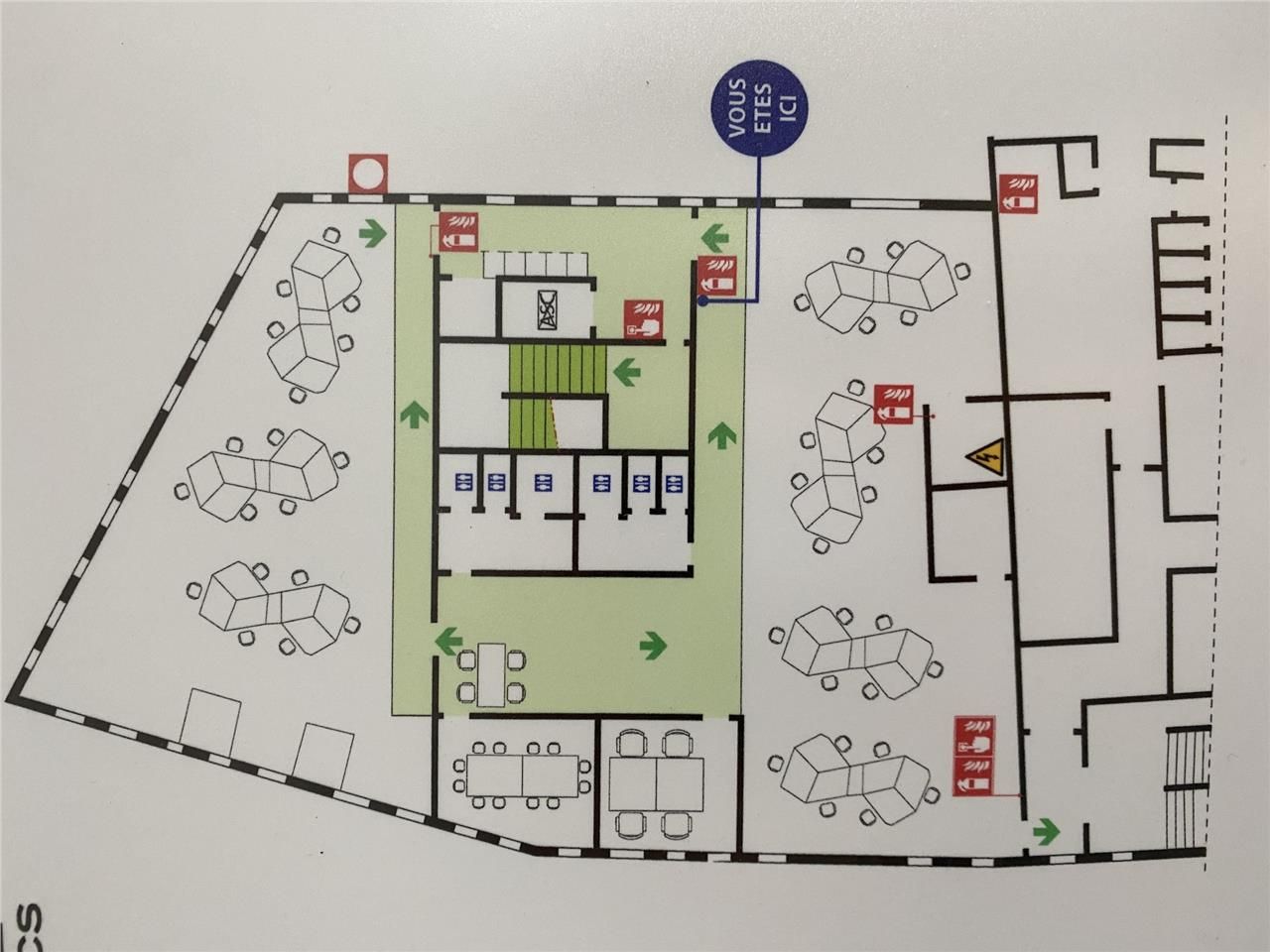 Location bureaux 459 m² divisibles à partir de 163 m²