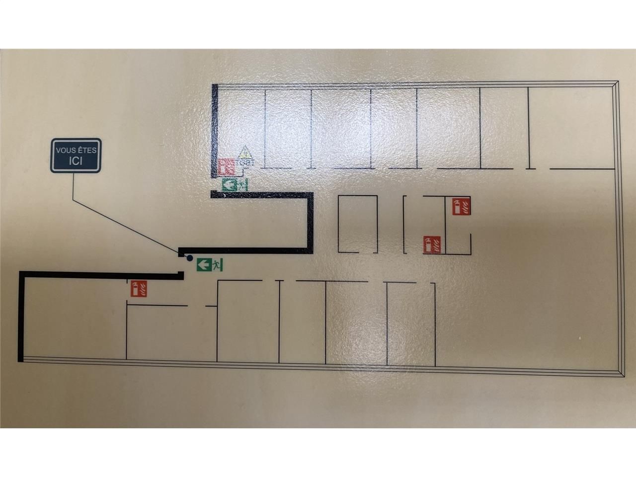 Location bureaux 345 m² non divisibles