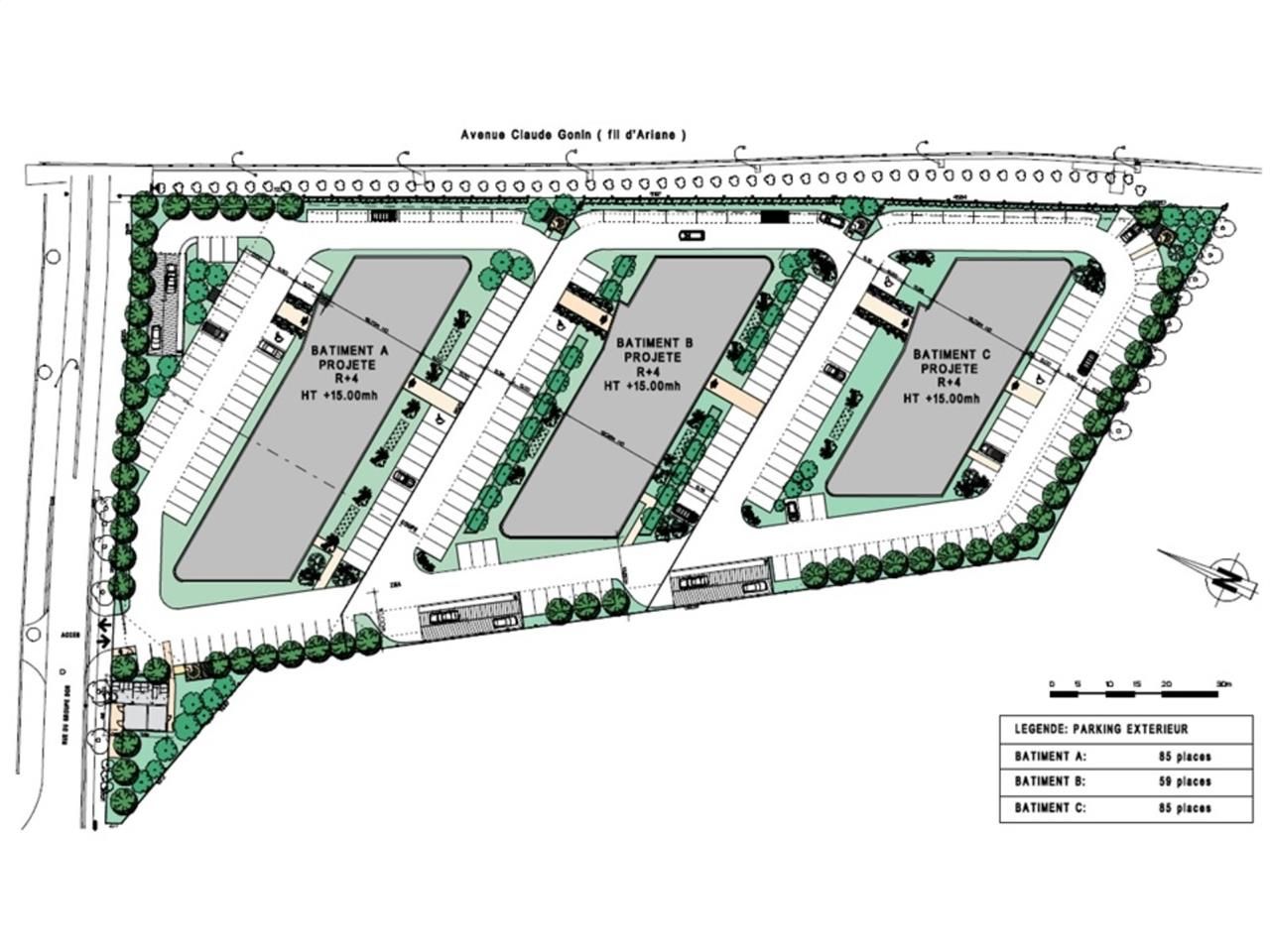 Location bureaux 8665 m² divisibles à partir de 356 m²