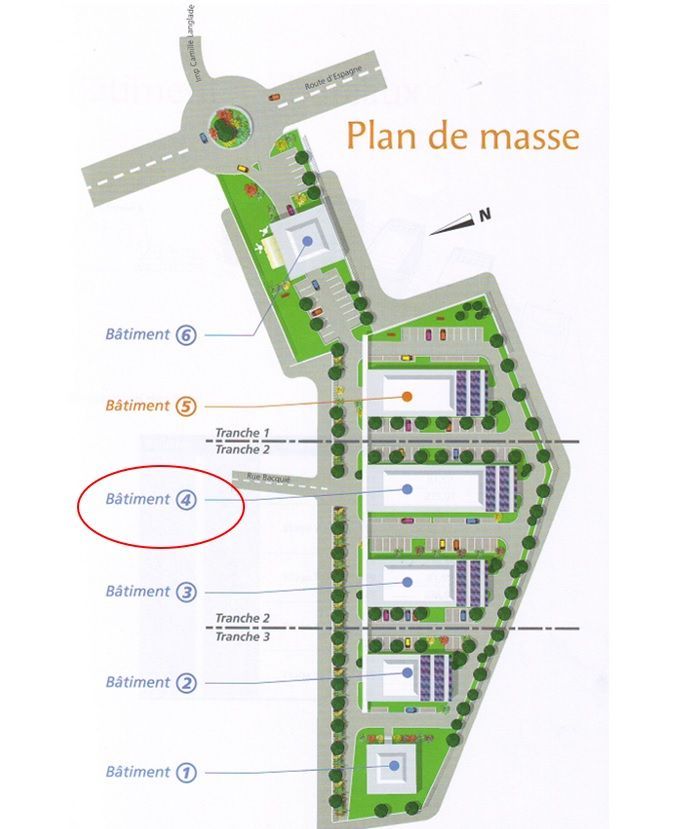 Location bureaux 343 m² divisibles à partir de 93 m²