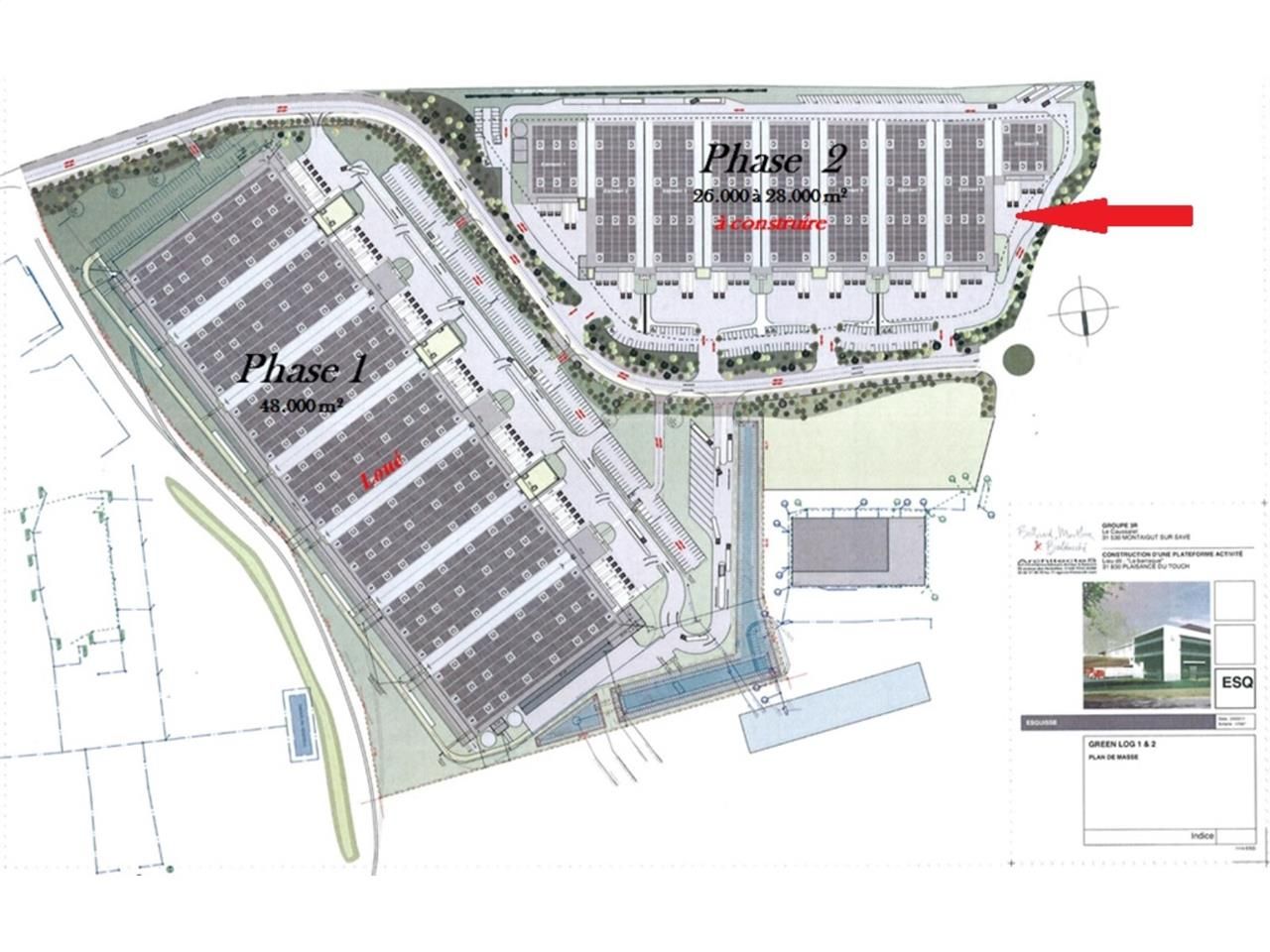 Location entrepots 26025 m² divisibles à partir de 1470 m²