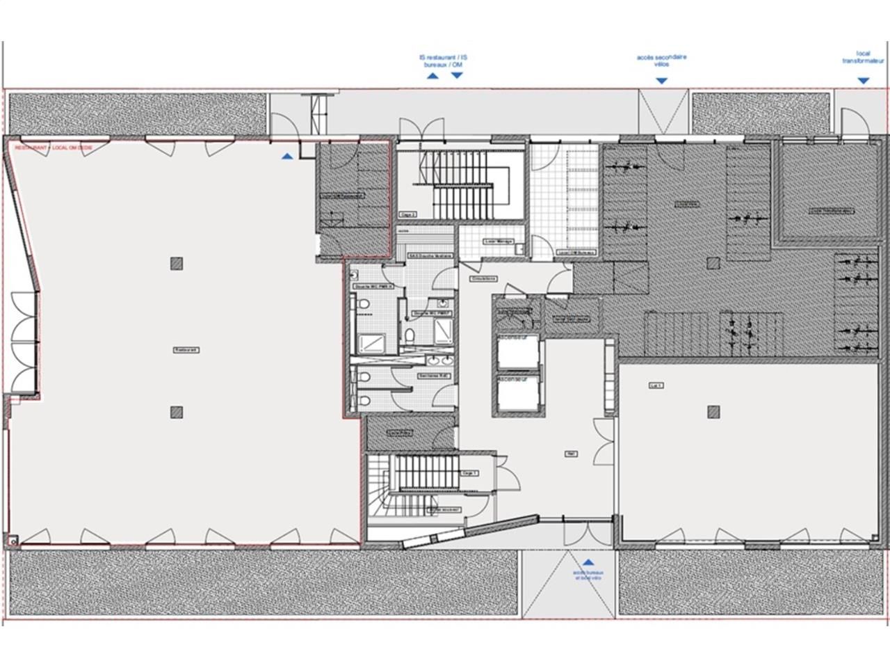Location bureaux 361 m² divisibles à partir de 91 m²