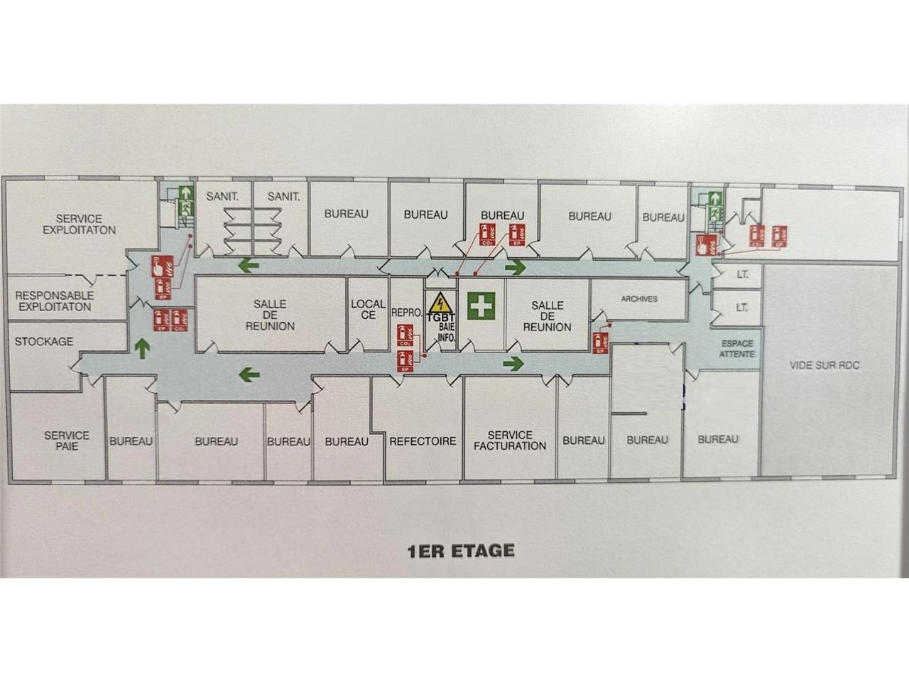 Location bureaux 335 m² divisibles à partir de 85 m²
