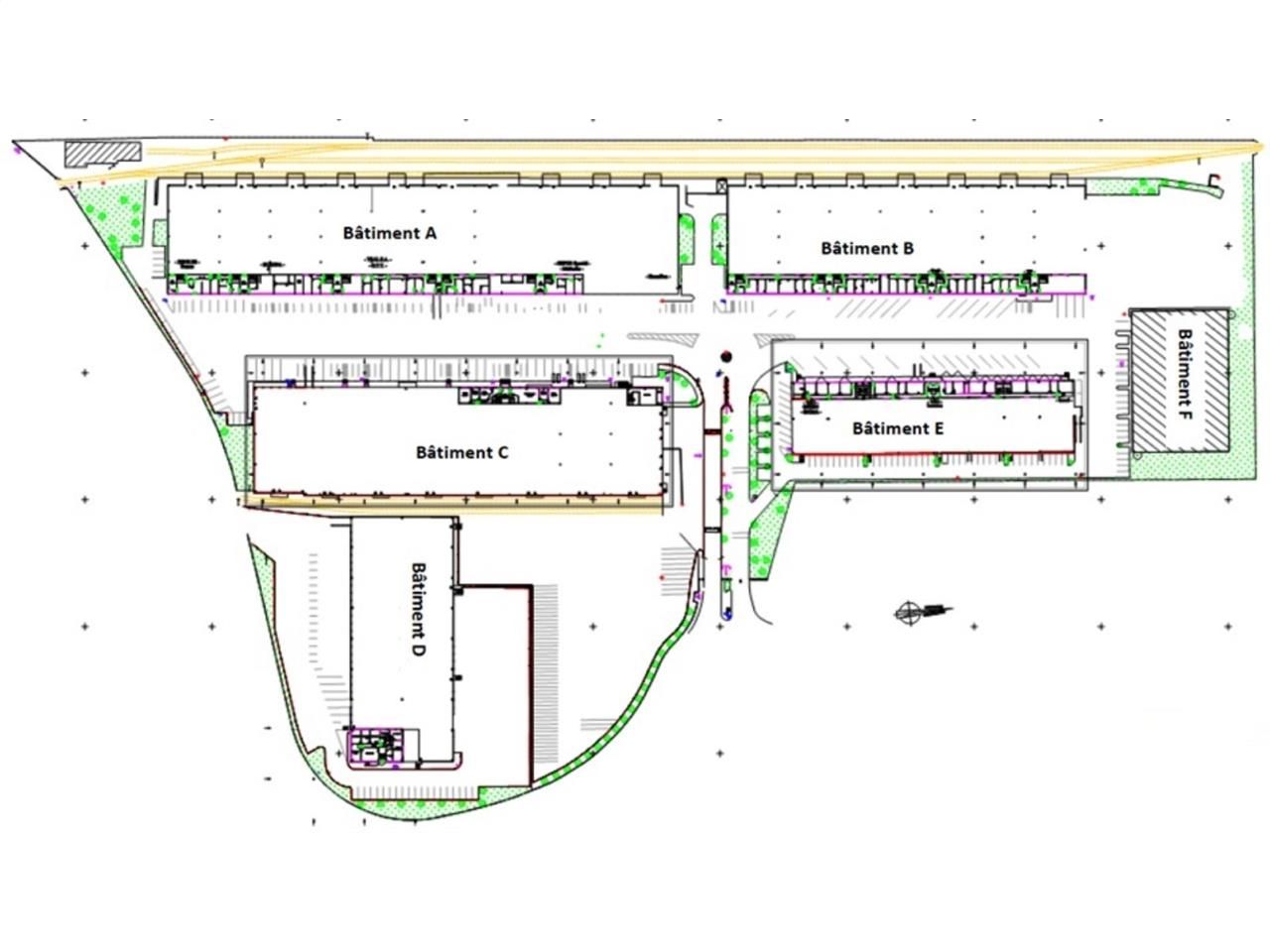 Location entrepots 1600 m² non divisibles