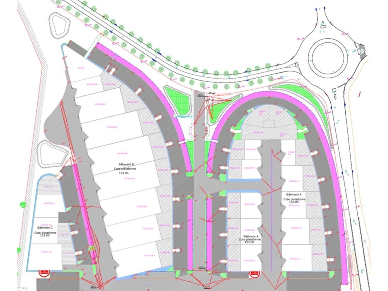 Location entrepots 2117 m² divisibles à partir de 392 m²